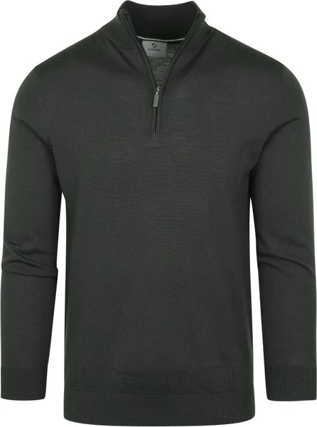 Truien Van Merino Wol Suitable Half Zip Trui Merino Donkergroen 1 Truien Van Merino Wol Suitable Half Zip Trui Merino Donkergroen