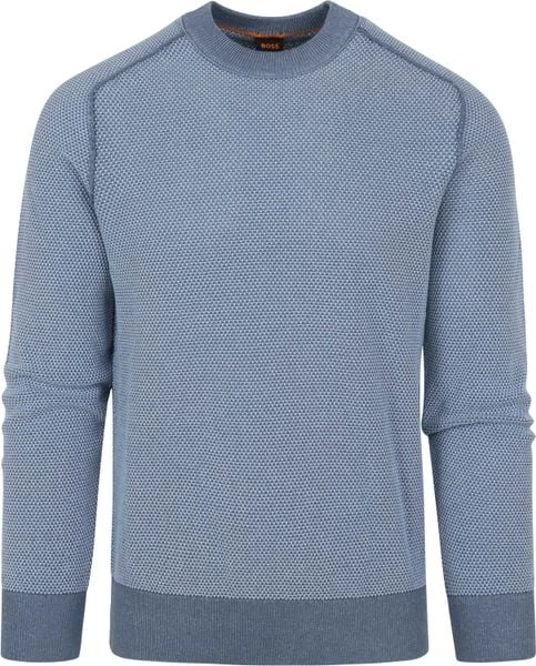 Pullover Hugo Boss Akopak Trui Blauw 5 Pullover Hugo Boss Akopak Trui Blauw - Afbeelding 5