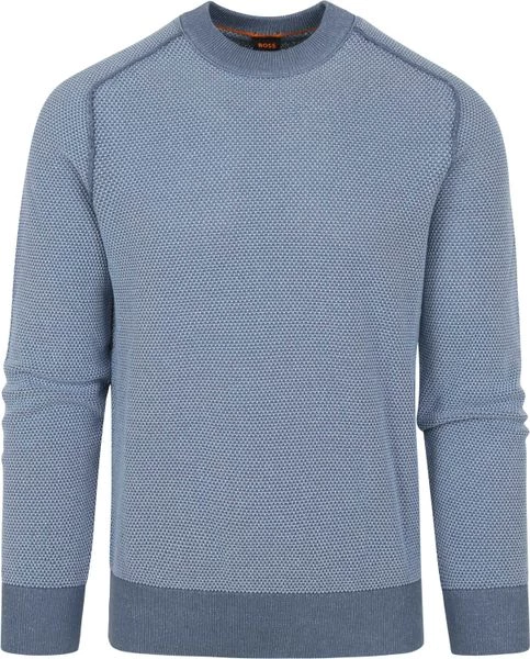 Pullover Hugo Boss Akopak Trui Blauw 1 Pullover Hugo Boss Akopak Trui Blauw