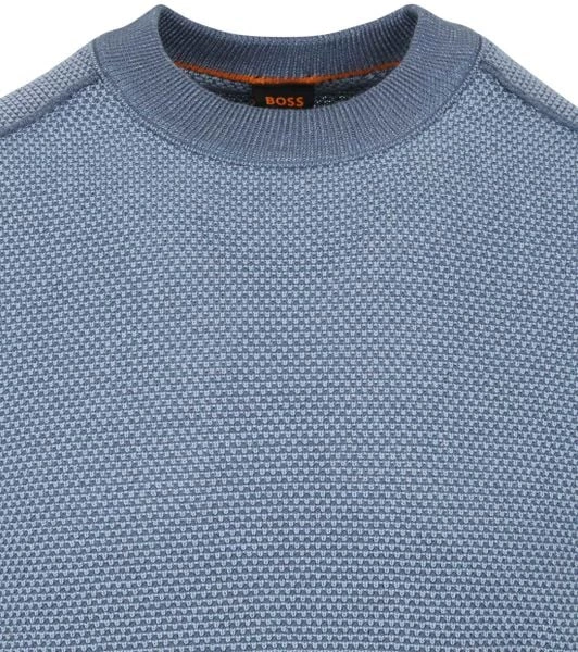 Pullover Hugo Boss Akopak Trui Blauw 6 Pullover Hugo Boss Akopak Trui Blauw - Afbeelding 6