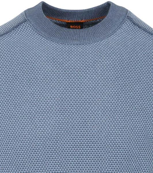 Pullover Hugo Boss Akopak Trui Blauw 2 Pullover Hugo Boss Akopak Trui Blauw - Afbeelding 2