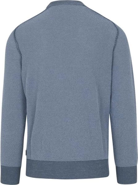 Pullover Hugo Boss Akopak Trui Blauw 4 Pullover Hugo Boss Akopak Trui Blauw - Afbeelding 4