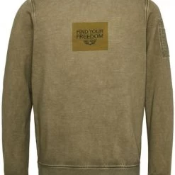 Sweaters PME Legend Sweater Cold-Dye Groen -Truien & Vesten Verkoop winkel 75265 1 1