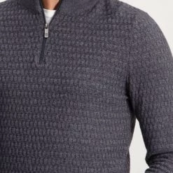 Schipperstruien & Truien Met Rits State Of Art Half Zip Structuur Donkerblauw 8 Schipperstruien & Truien Met Rits State Of Art Half Zip Structuur Donkerblauw -Truien & Vesten Verkoop winkel 75267 3