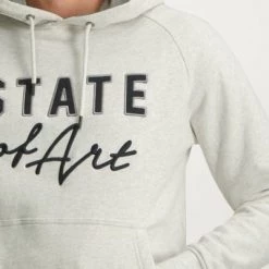 Hoodies State Of Art Hoodie Logo Greige -Truien & Vesten Verkoop winkel 75276 3