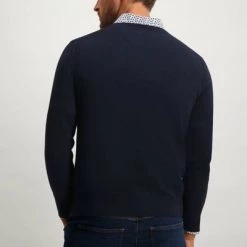 Pullover State Of Art Trui V-Hals Navy -Truien & Vesten Verkoop winkel 75279 4