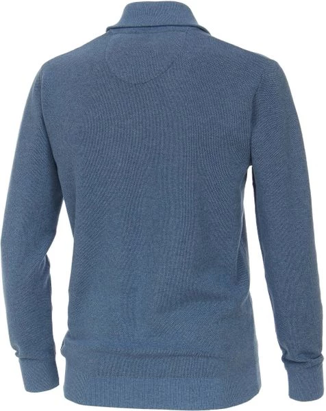 Schipperstruien & Truien Met Rits Casa Moda Halfzip Trui Blauw 3 Schipperstruien & Truien Met Rits Casa Moda Halfzip Trui Blauw - Afbeelding 3