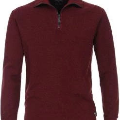 Schipperstruien & Truien Met Rits Casa Moda Halfzip Trui Bordeaux 9 Schipperstruien & Truien Met Rits Casa Moda Halfzip Trui Bordeaux -Truien & Vesten Verkoop winkel 75300 1 1