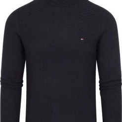 Coltruien Voor Heren Tommy Hilfiger Coltrui Structuur Donkerblauw 10 Coltruien Voor Heren Tommy Hilfiger Coltrui Structuur Donkerblauw -Truien & Vesten Verkoop winkel 75397 1 1