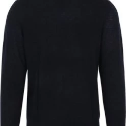 Lamswollen Truien Gant Trui Lamswol Navy -Truien & Vesten Verkoop winkel 75442 4