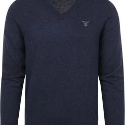 Lamswollen Truien Gant Trui Lamswol Donkerblauw 10 Lamswollen Truien Gant Trui Lamswol Donkerblauw -Truien & Vesten Verkoop winkel 75443 1 1