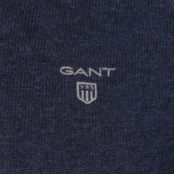 Lamswollen Truien Gant Trui Lamswol Donkerblauw 8 Lamswollen Truien Gant Trui Lamswol Donkerblauw -Truien & Vesten Verkoop winkel 75443 3