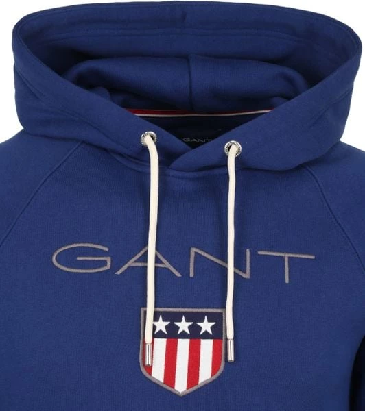 Hoodies Gant Hoodie Shield Royal Blauw 6 Hoodies Gant Hoodie Shield Royal Blauw - Afbeelding 6