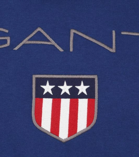 Hoodies Gant Hoodie Shield Royal Blauw 3 Hoodies Gant Hoodie Shield Royal Blauw - Afbeelding 3