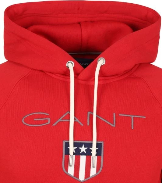 Hoodies Gant Hoodie Shield Rood 6 Hoodies Gant Hoodie Shield Rood - Afbeelding 6