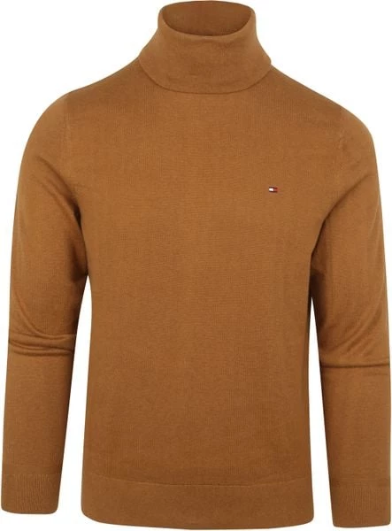 Coltruien Voor Heren Tommy Hilfiger Coltrui Camel 5 Coltruien Voor Heren Tommy Hilfiger Coltrui Camel - Afbeelding 5