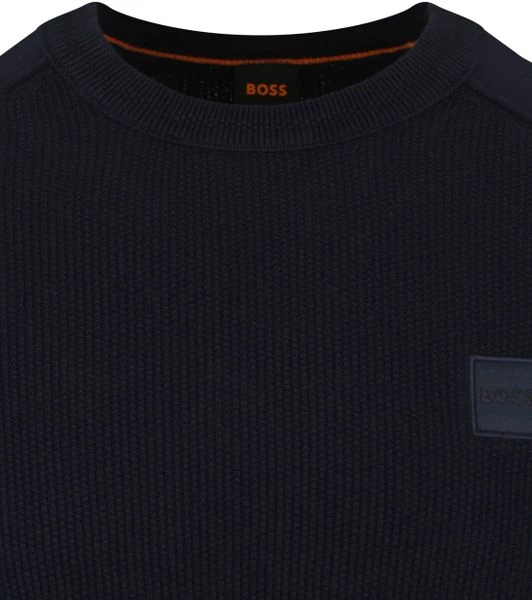 Pullover Hugo Boss Kesom Trui Navy 2 Pullover Hugo Boss Kesom Trui Navy - Afbeelding 2