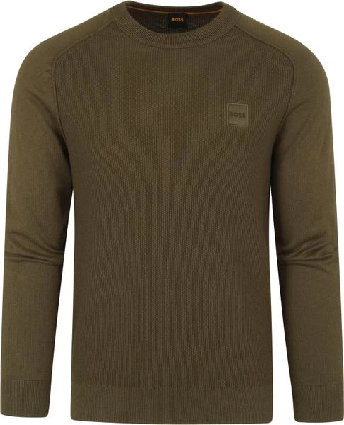 Pullover Hugo Boss Kesom Trui Donkergroen 1 Pullover Hugo Boss Kesom Trui Donkergroen