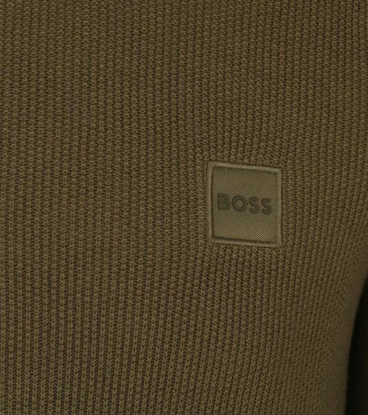 Pullover Hugo Boss Kesom Trui Donkergroen 3 Pullover Hugo Boss Kesom Trui Donkergroen - Afbeelding 3