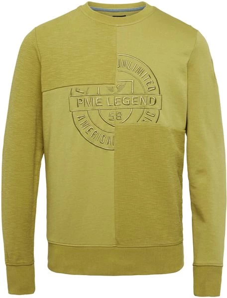 Sweaters PME Legend Sweater Jacquard Lichtgroen 1 Sweaters PME Legend Sweater Jacquard Lichtgroen