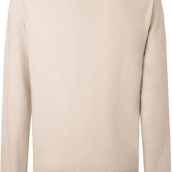 Lamswollen Truien Hackett Pullover Lamswol V-Hals Ecru -Truien & Vesten Verkoop winkel 75474 5