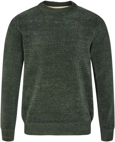 Sweaters Anerkjendt Trui Sune Chenille Donkergroen 3 Sweaters Anerkjendt Trui Sune Chenille Donkergroen - Afbeelding 3