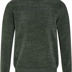 Sweaters Anerkjendt Trui Sune Chenille Donkergroen