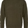 Sweaters Anerkjendt Trui Sune Jacquard Donkergroen