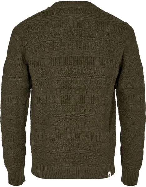 Sweaters Anerkjendt Trui Sune Jacquard Donkergroen 4 Sweaters Anerkjendt Trui Sune Jacquard Donkergroen - Afbeelding 4