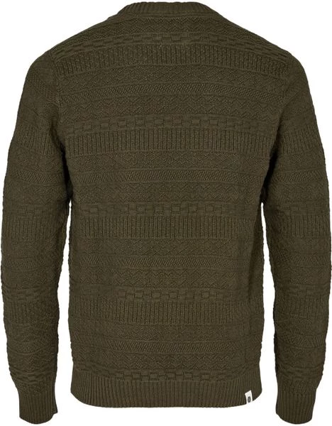 Sweaters Anerkjendt Trui Sune Jacquard Donkergroen 2 Sweaters Anerkjendt Trui Sune Jacquard Donkergroen - Afbeelding 2