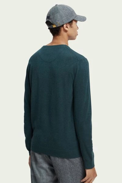 Scotch And Soda Pullover Donkergroen 3 Scotch And Soda Pullover Donkergroen - Afbeelding 3