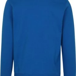 Sweaters Scotch And Soda Essential Sweater Blauw -Truien & Vesten Verkoop winkel 75495 4