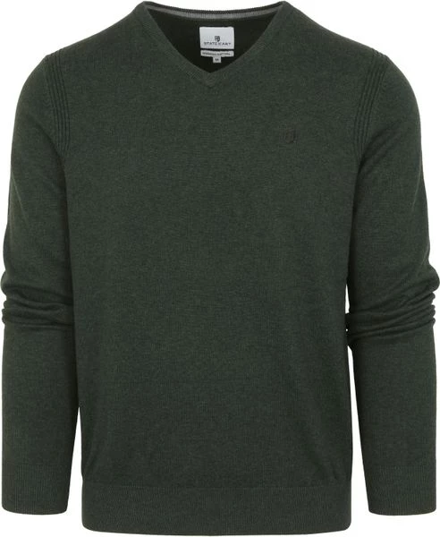 Pullover State Of Art Trui Donkergroen 1 Pullover State Of Art Trui Donkergroen