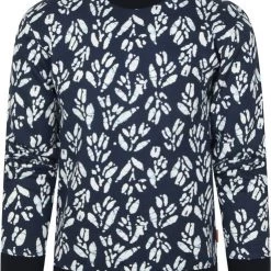 Sweaters Scotch And Soda Felpa Sweater Print Navy