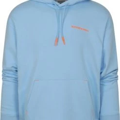 Hoodies Scotch And Soda Felpa Hoodie Lichtblauw