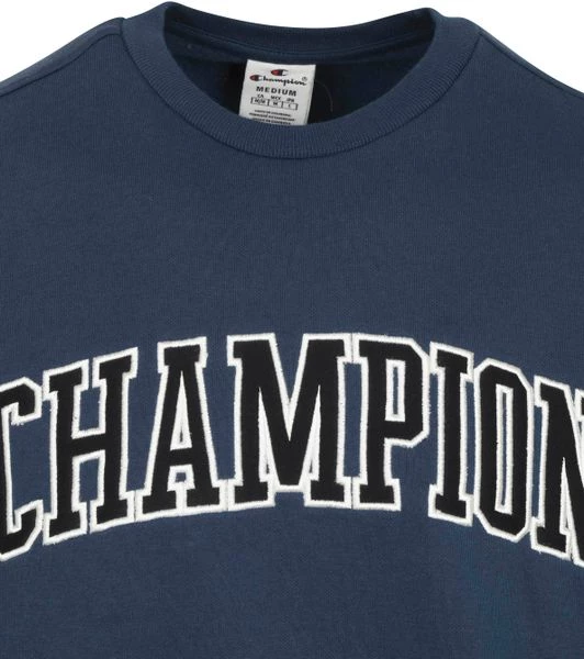 Sweaters Champion Sweater Logo Navy 2 Sweaters Champion Sweater Logo Navy - Afbeelding 2