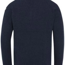 Schipperstruien & Truien Met Rits Vanguard Trui Knitted Half Zip Navy -Truien & Vesten Verkoop winkel 75528 2 1