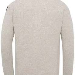 Schipperstruien & Truien Met Rits Vanguard Trui Knitted Half Zip Beige -Truien & Vesten Verkoop winkel 75529 2 1