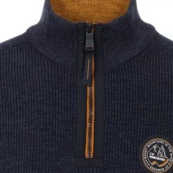 Schipperstruien & Truien Met Rits Casa Moda Halfzip Trui Navy 11 Schipperstruien & Truien Met Rits Casa Moda Halfzip Trui Navy -Truien & Vesten Verkoop winkel 75535 2 1