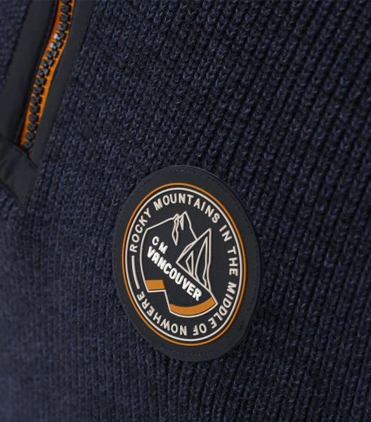 Schipperstruien & Truien Met Rits Casa Moda Halfzip Trui Navy 3 Schipperstruien & Truien Met Rits Casa Moda Halfzip Trui Navy - Afbeelding 3