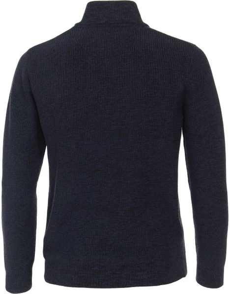 Schipperstruien & Truien Met Rits Casa Moda Halfzip Trui Navy 4 Schipperstruien & Truien Met Rits Casa Moda Halfzip Trui Navy - Afbeelding 4