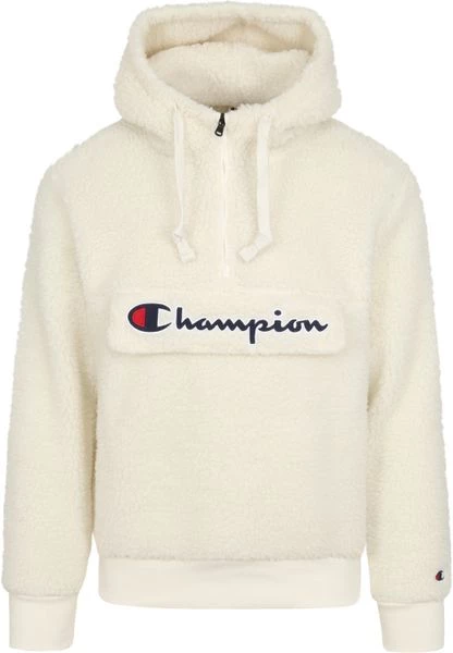 Sweaters Champion Hoodie Fleece Off-White 1 Sweaters Champion Hoodie Fleece Off-White