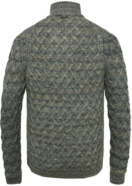 Schipperstruien & Truien Met Rits Vanguard Trui Knitted Half Zip Grijs Melange 4 Schipperstruien & Truien Met Rits Vanguard Trui Knitted Half Zip Grijs Melange - Afbeelding 4