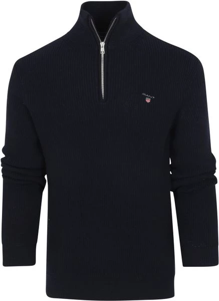 Wollen Truien Voor Heren Gant Halfzip Wol Navy 1 Wollen Truien Voor Heren Gant Halfzip Wol Navy
