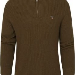Wollen Truien Voor Heren Gant Halfzip Wol Donkergroen 10 Wollen Truien Voor Heren Gant Halfzip Wol Donkergroen -Truien & Vesten Verkoop winkel 75604 1 1