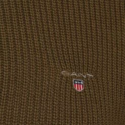 Wollen Truien Voor Heren Gant Halfzip Wol Donkergroen 8 Wollen Truien Voor Heren Gant Halfzip Wol Donkergroen -Truien & Vesten Verkoop winkel 75604 3