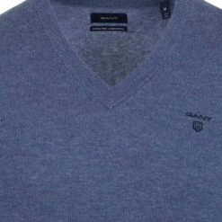 Lamswollen Truien Gant Trui Lamswol Blauw 11 Lamswollen Truien Gant Trui Lamswol Blauw -Truien & Vesten Verkoop winkel 75605 2 1