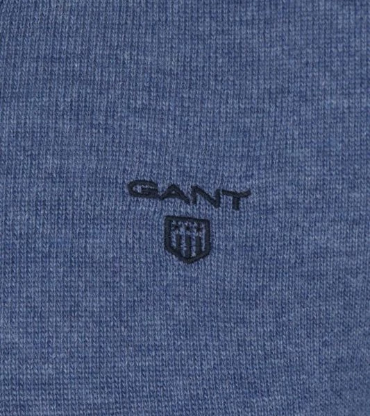 Lamswollen Truien Gant Trui Lamswol Blauw 3 Lamswollen Truien Gant Trui Lamswol Blauw - Afbeelding 3