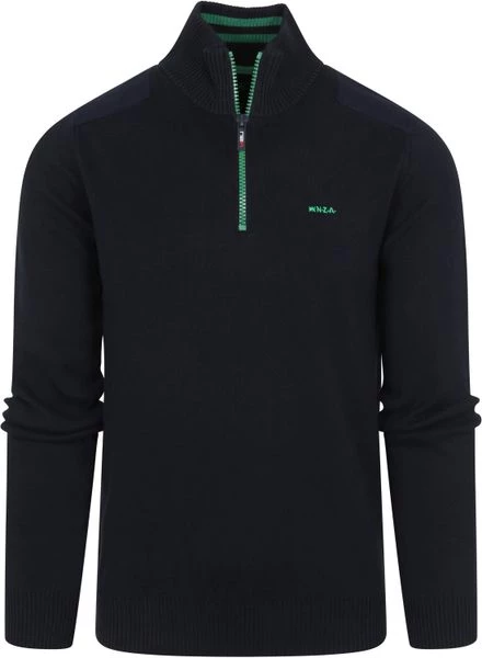 New Zealand Auckland Schipperstruien & Truien Met Rits NZA Half Zip Trui Oroua Donkerblauw 1 New Zealand Auckland Schipperstruien & Truien Met Rits NZA Half Zip Trui Oroua Donkerblauw