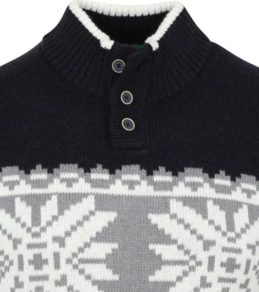 New Zealand Auckland Schipperstruien & Truien Met Rits NZA Trui Oromahoe Blauw 6 New Zealand Auckland Schipperstruien & Truien Met Rits NZA Trui Oromahoe Blauw - Afbeelding 6